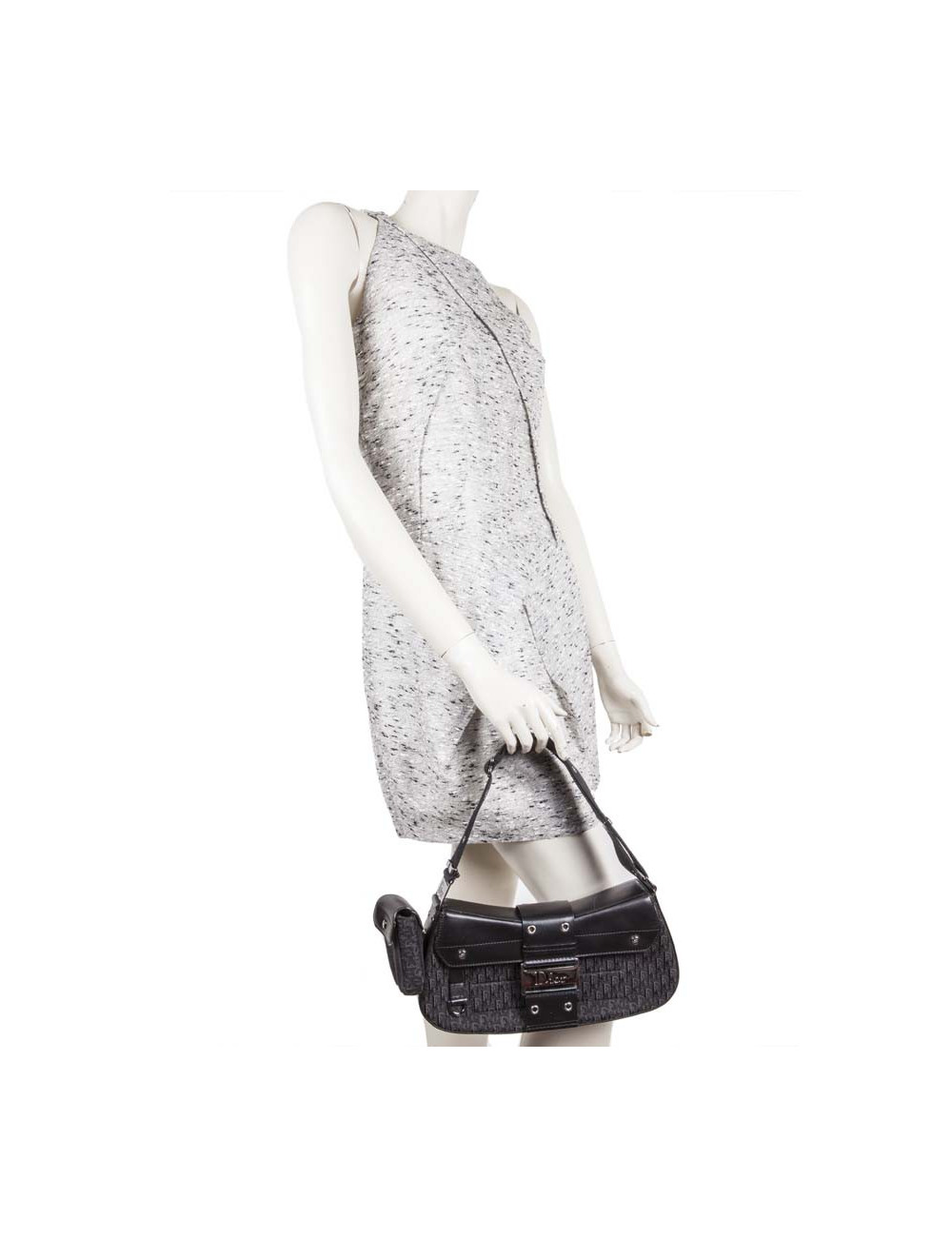 Sac DIOR Vintage toile noire