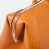 HERMES 'Bombay' bag in orange epsom leather