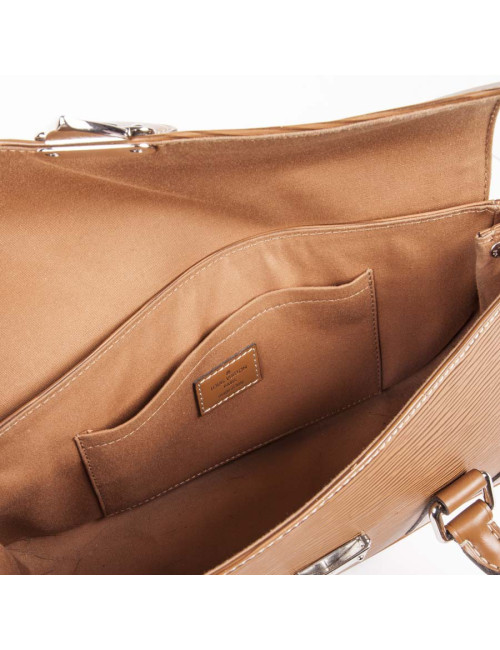 Sac LOUIS VUITTON cuir épi gold