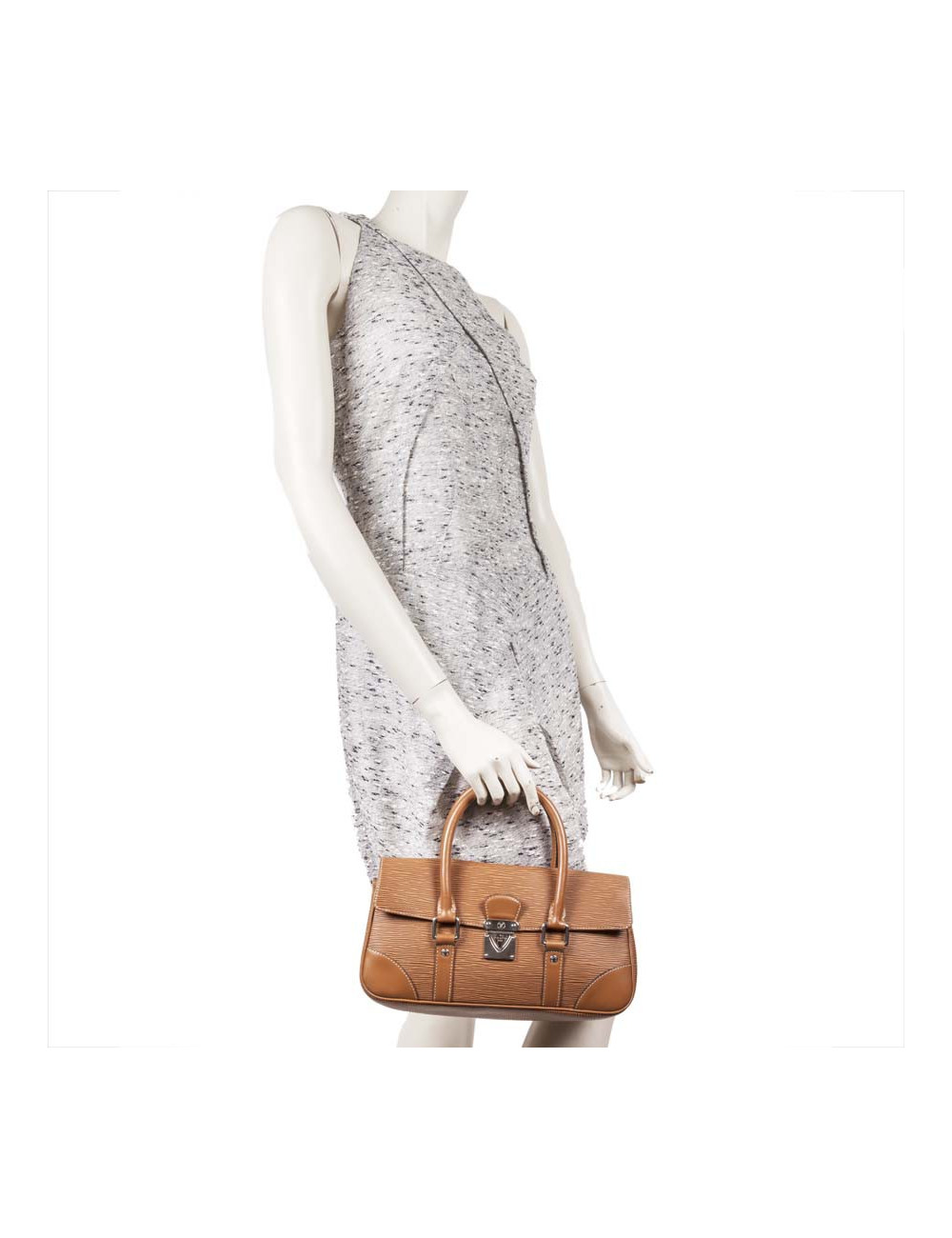 Sac LOUIS VUITTON cuir épi gold