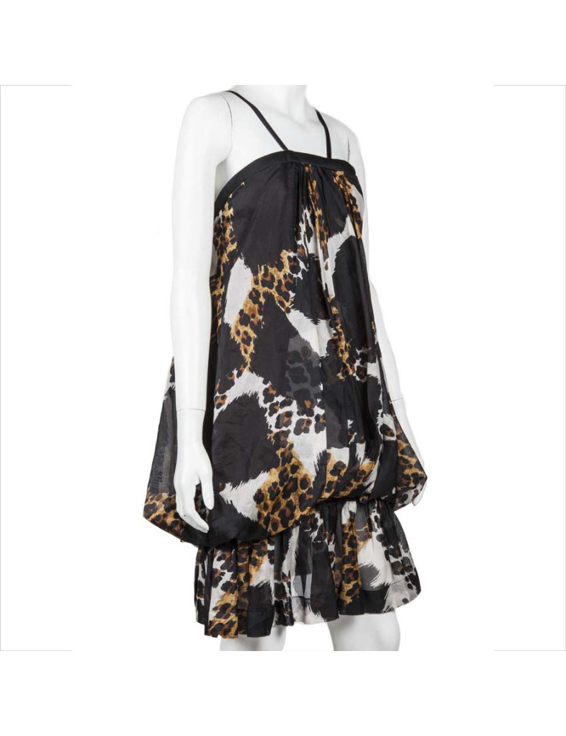 Robe en soie YVES SAINT LAURENT T36