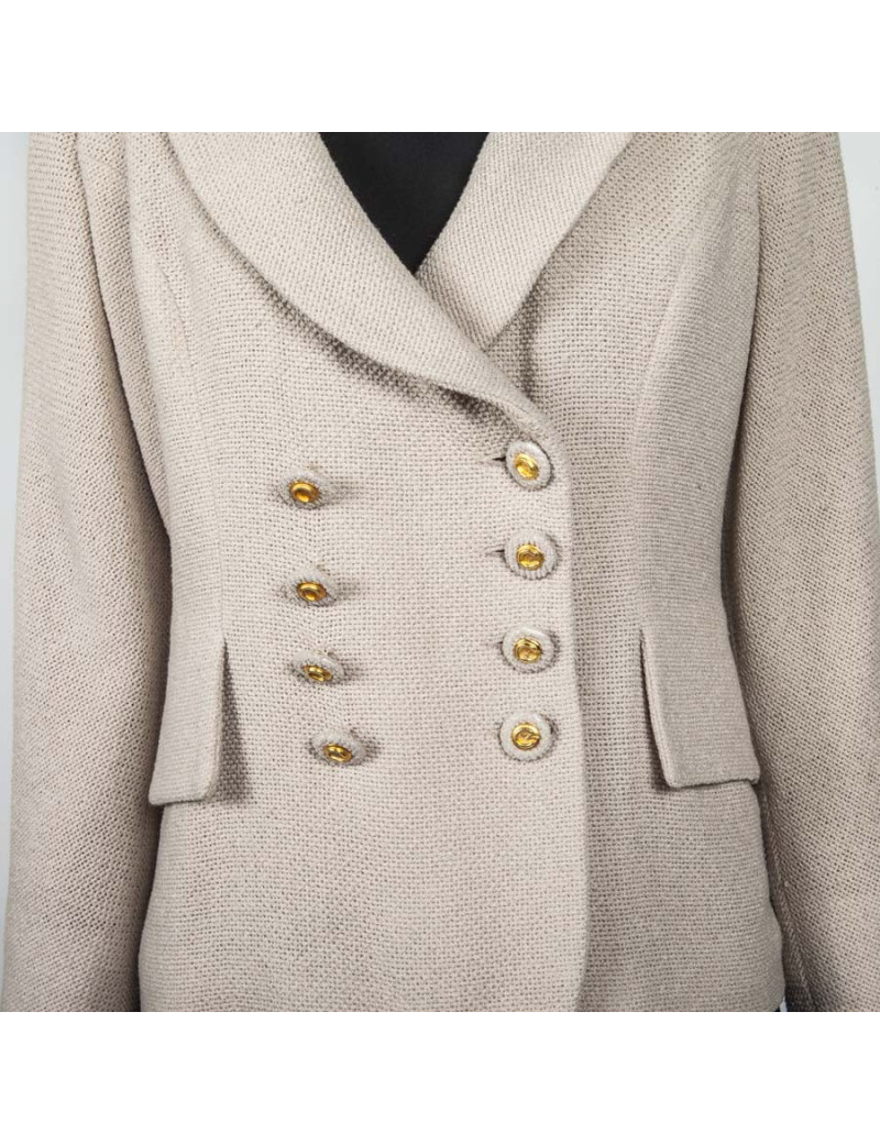 Veste CARVEN T40fr en laine beige