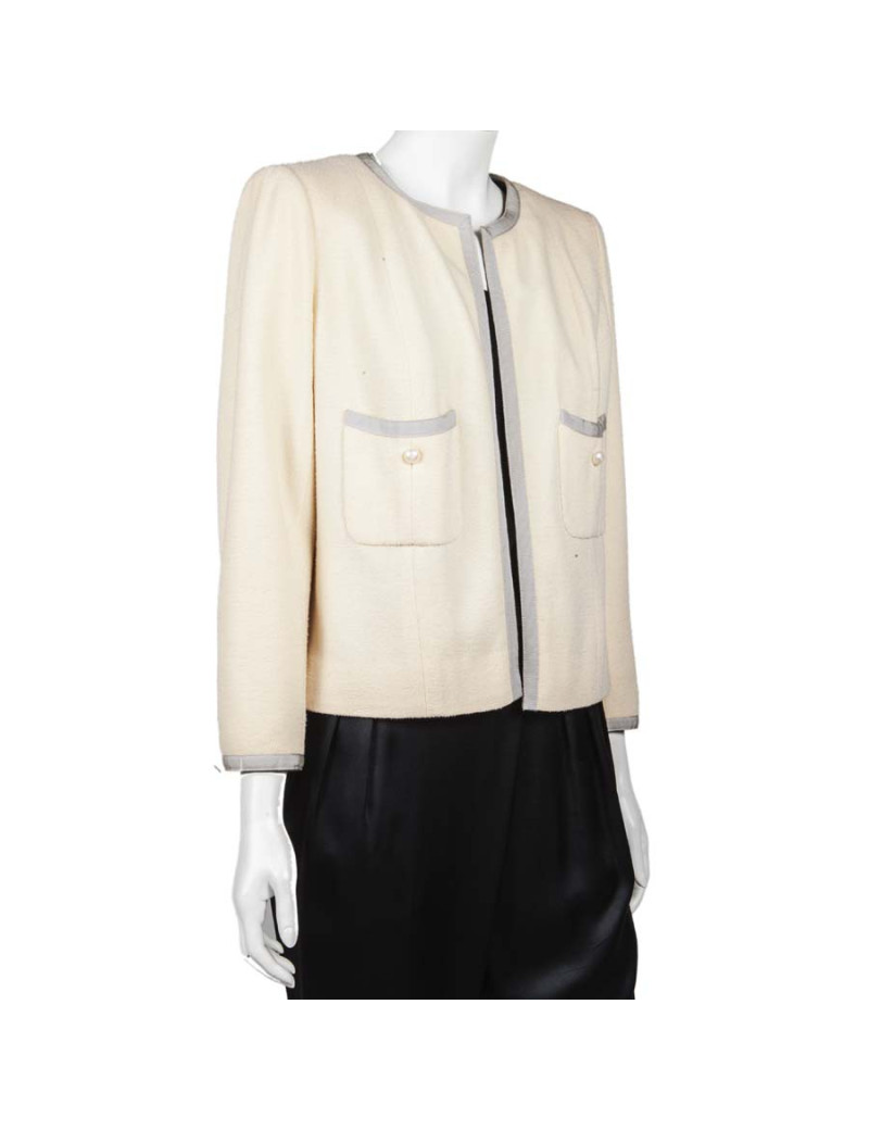 Veste CHANEL T 40 beige