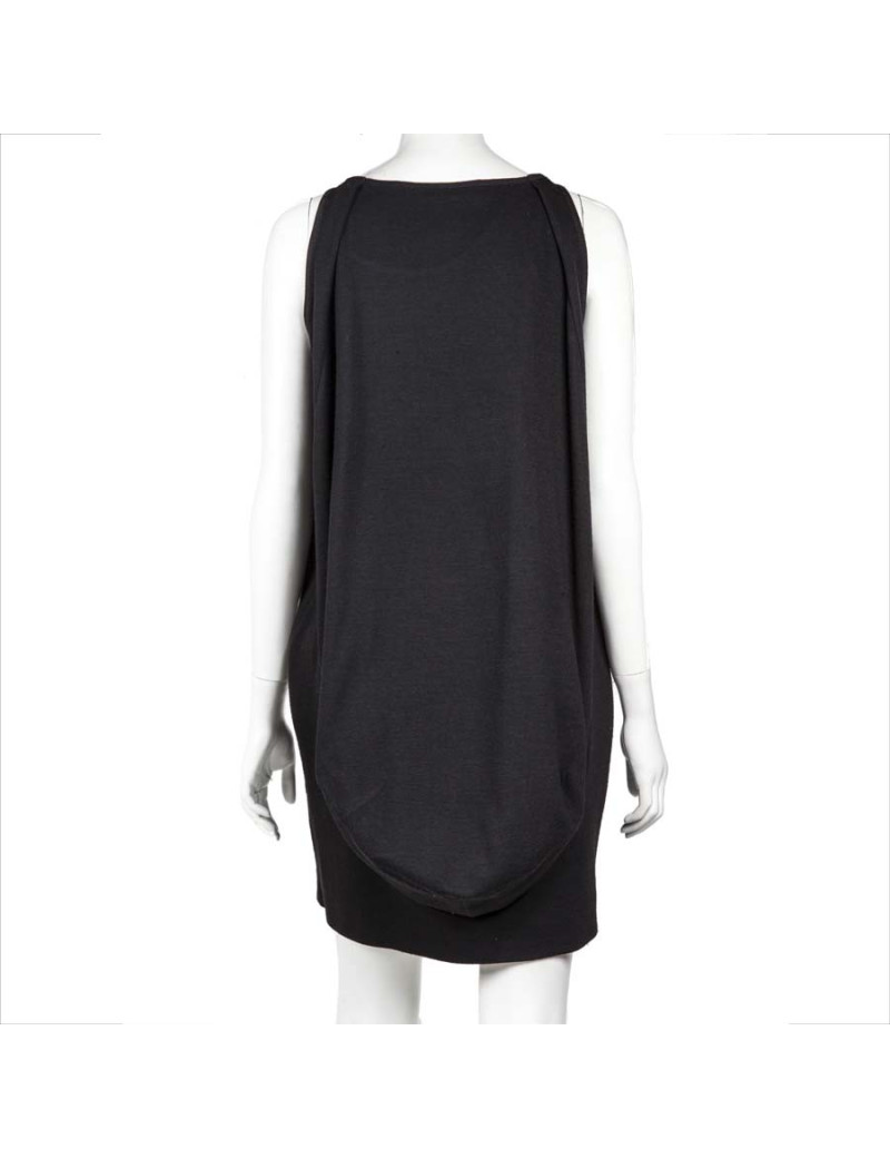 Robe YVES SAINT LAURENT t36fr en laine noire