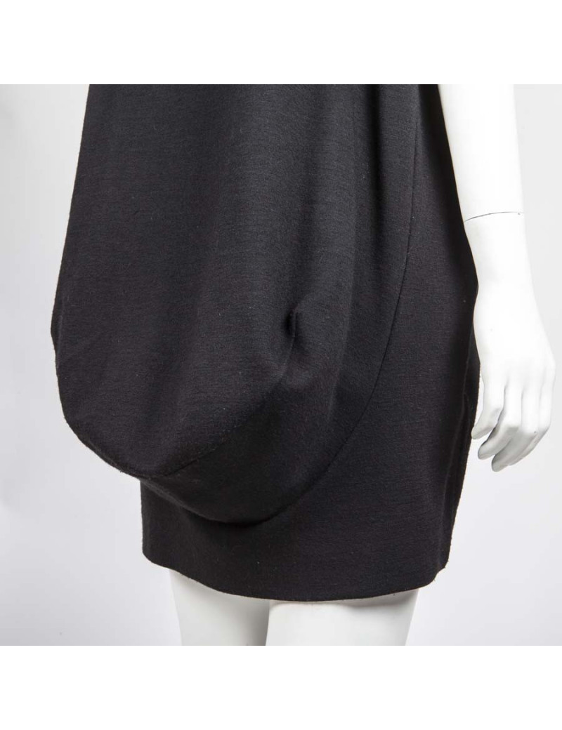 Robe YVES SAINT LAURENT t36fr en laine noire