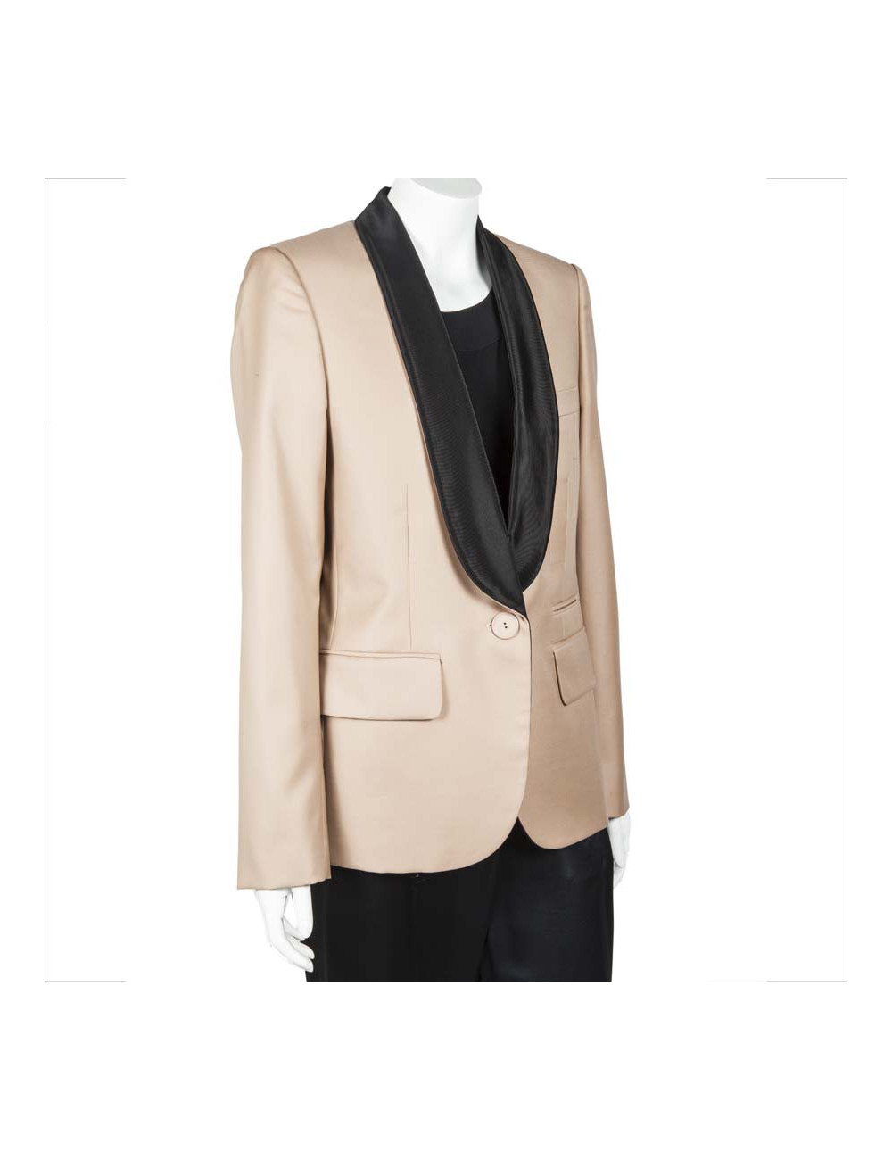 Veste STELLA MCCARTNEY laine beige T42IT