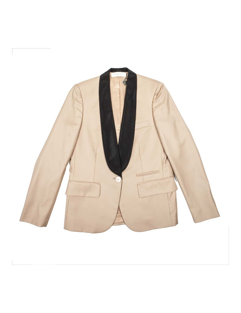 Veste STELLA MCCARTNEY laine beige T42IT