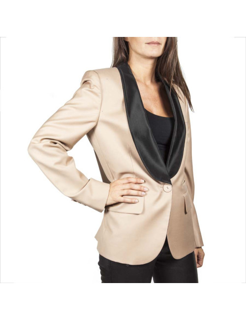 Veste STELLA MCCARTNEY laine beige T42IT
