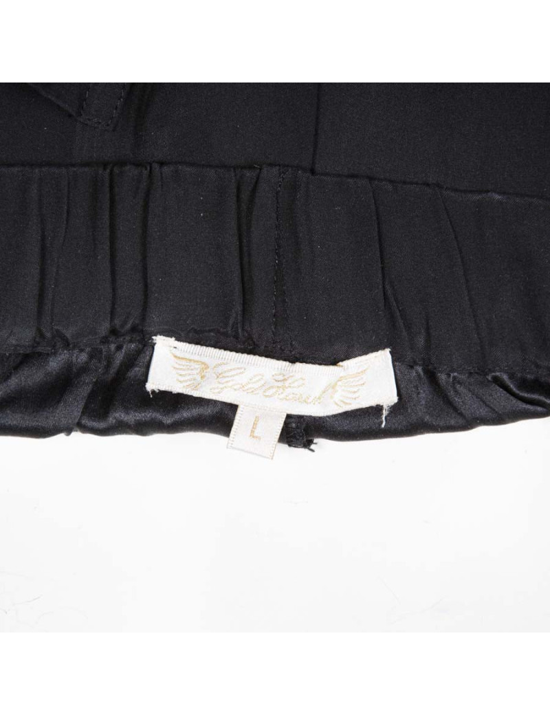 Pantalon CHANEL t40fr en soie noir