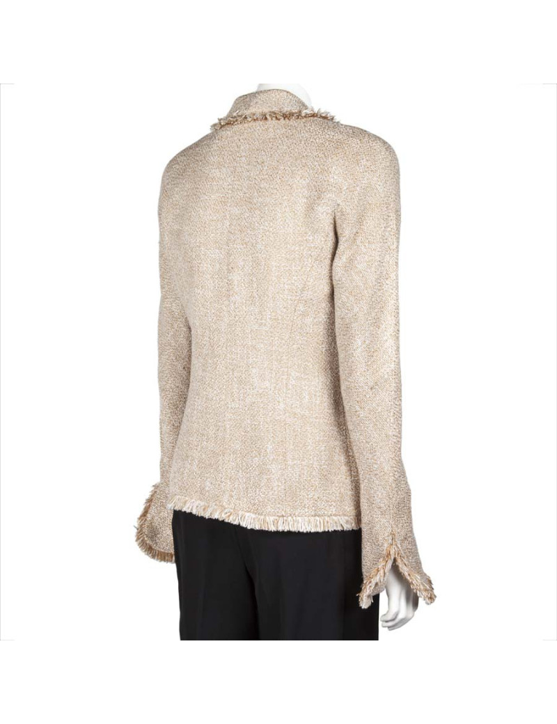 Veste CARVEN Tweed beige t38fr