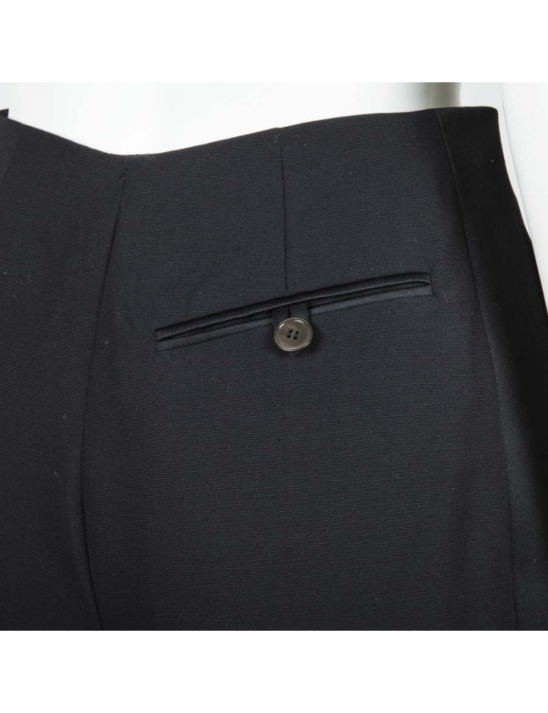 Pantalon YVES SAINT LAURENT T38 FR noir 