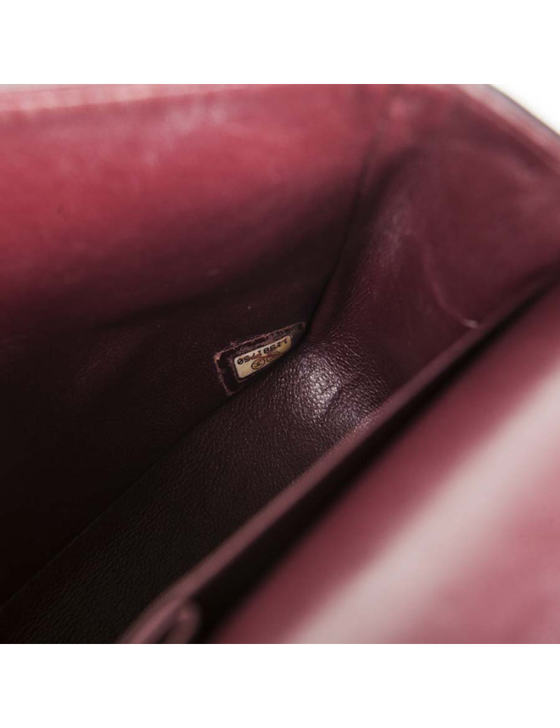 Sac Timeless CHANEL  cuir d'agneau lisse noir