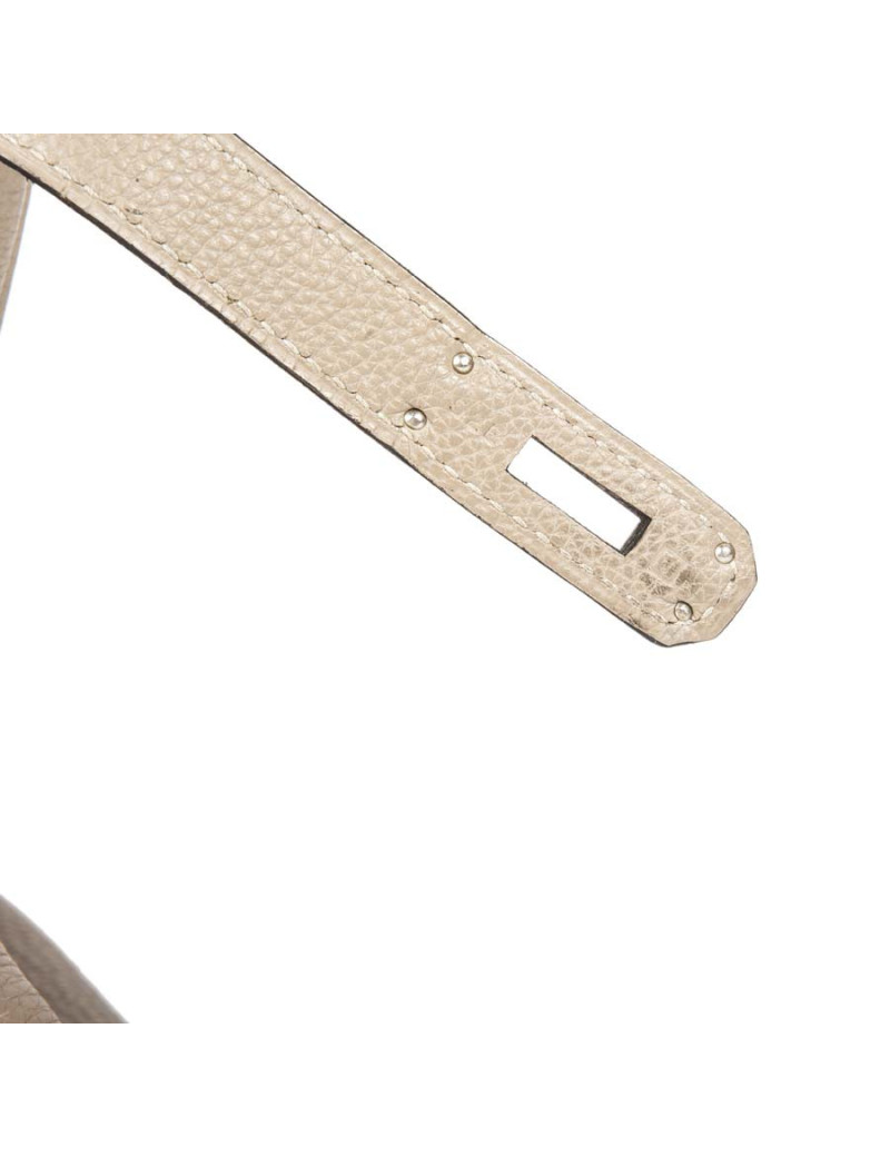 Sac Birkin 35 HERMES cuir  togo tourterelle