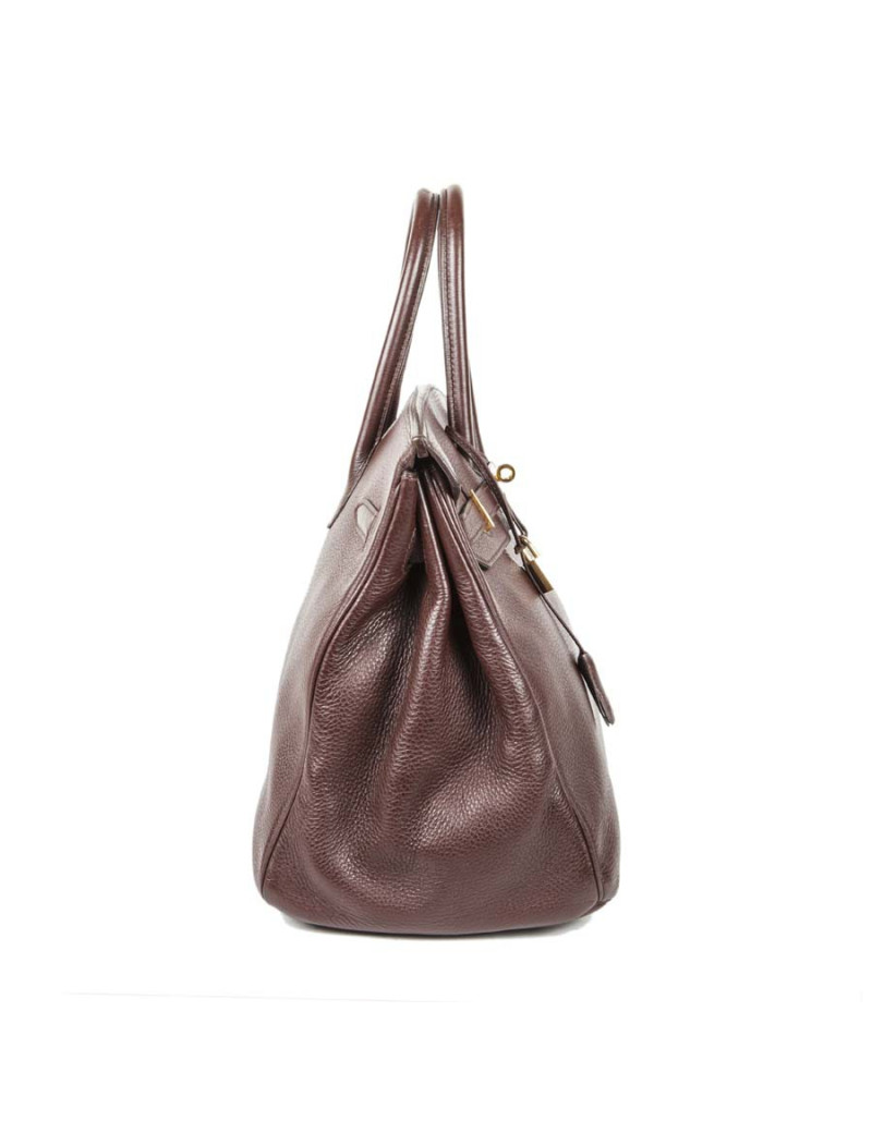 Birkin 35 HERMES cuir togo marron