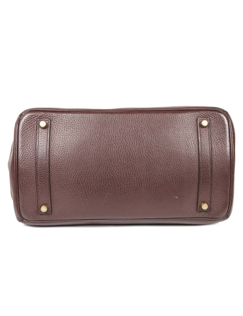 Birkin 35 HERMES cuir togo marron