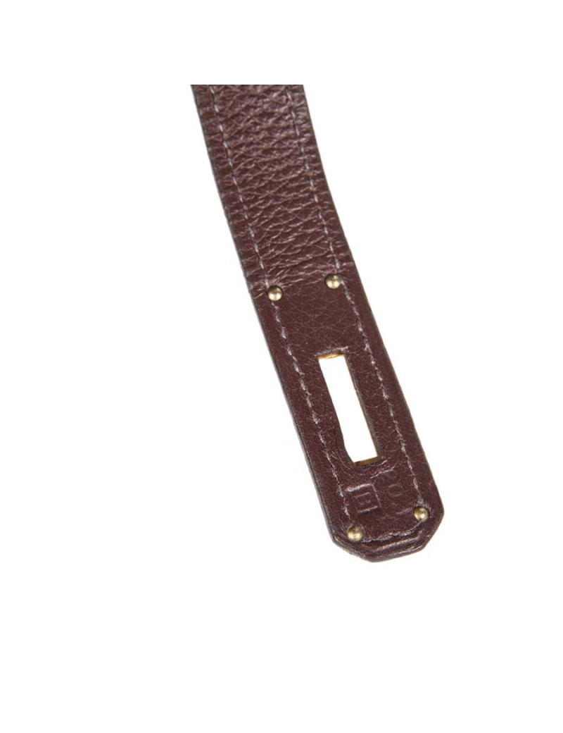 Birkin 35 HERMES cuir togo marron