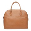 HERMES vintage 'Bolide' bag in cannelle grained leather