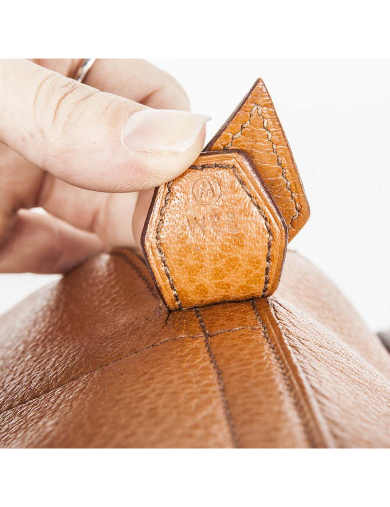 Sac bolide HERMES cuir grainé