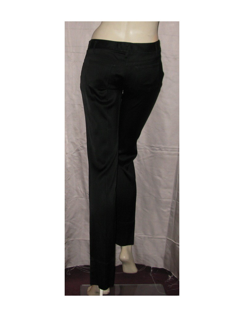 Pantalon satiné noir T38 BARBARA BUI INITIAL'S