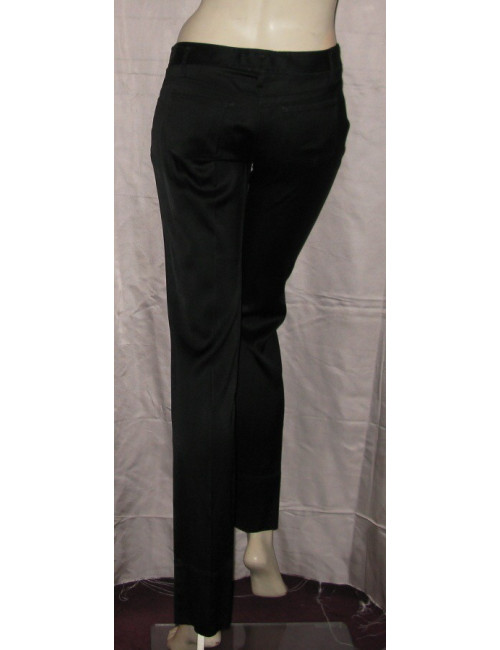 Pantalon satiné noir T38 BARBARA BUI INITIAL'S