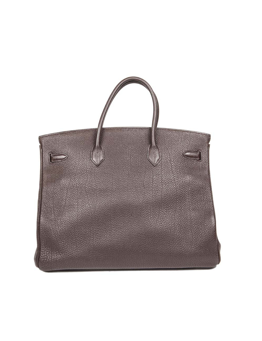 Sac Birkin 40 HERMES togo marron