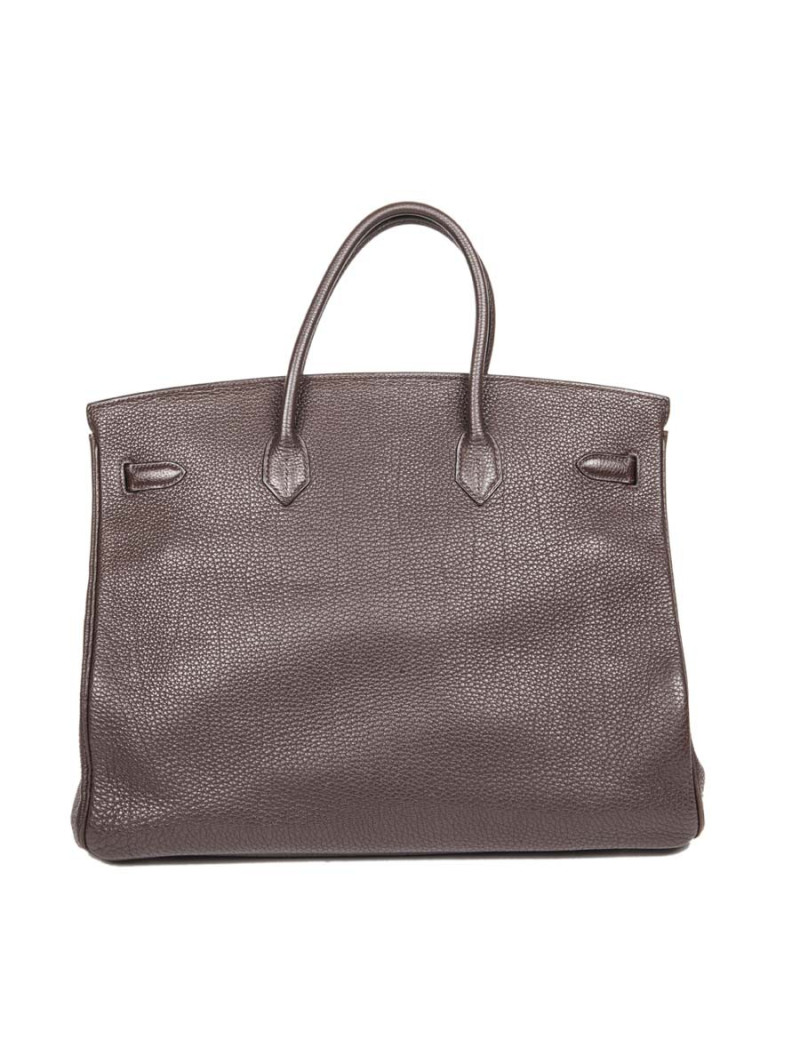 Sac Birkin 40 HERMES togo marron
