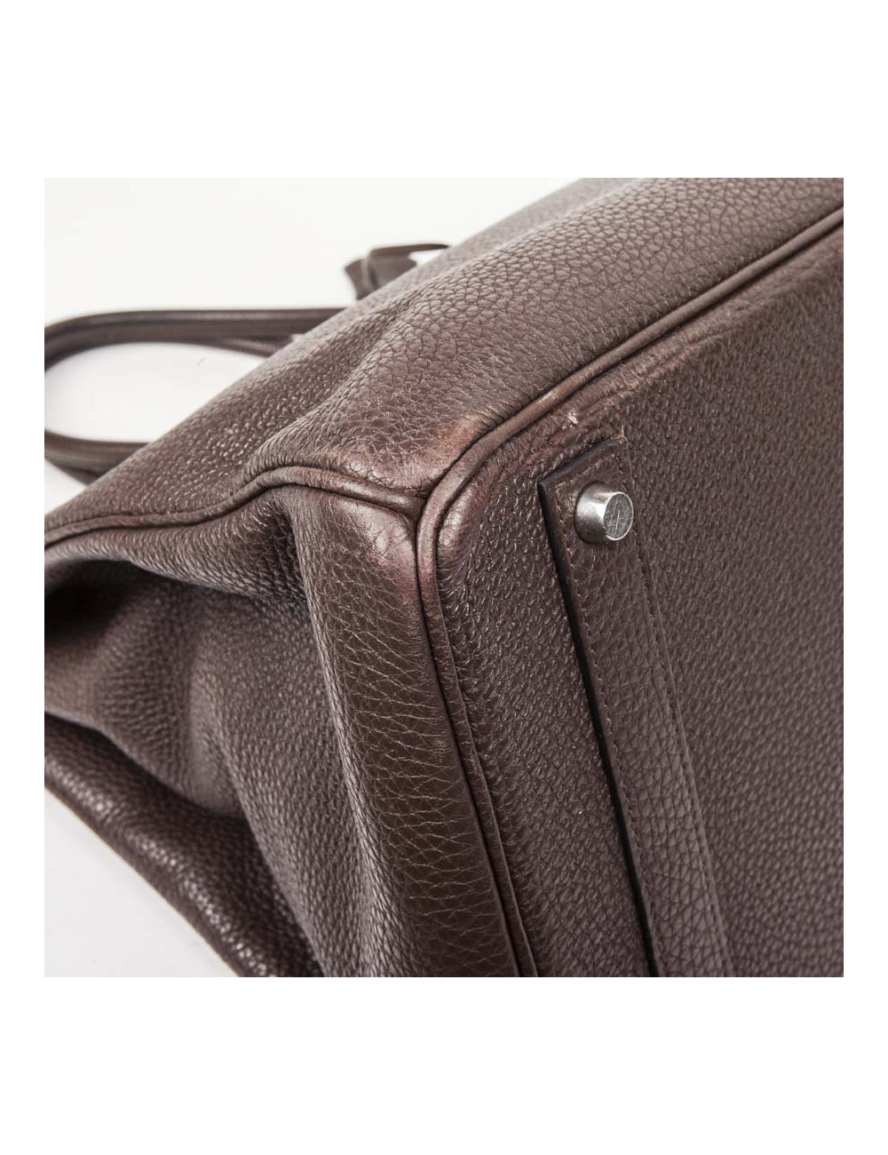 Sac Birkin 40 HERMES togo marron