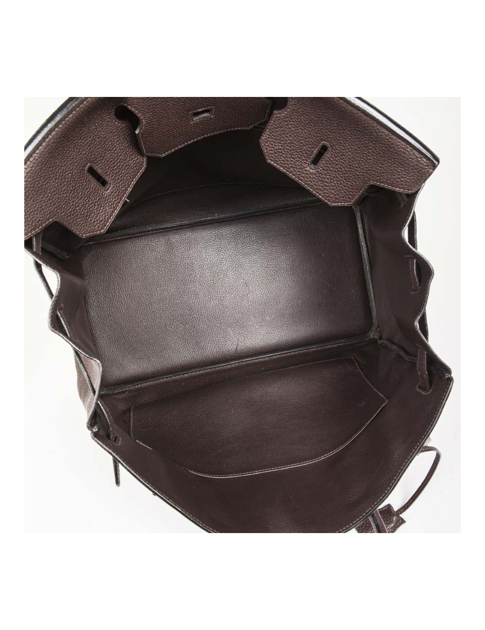 Sac Birkin 40 HERMES togo marron