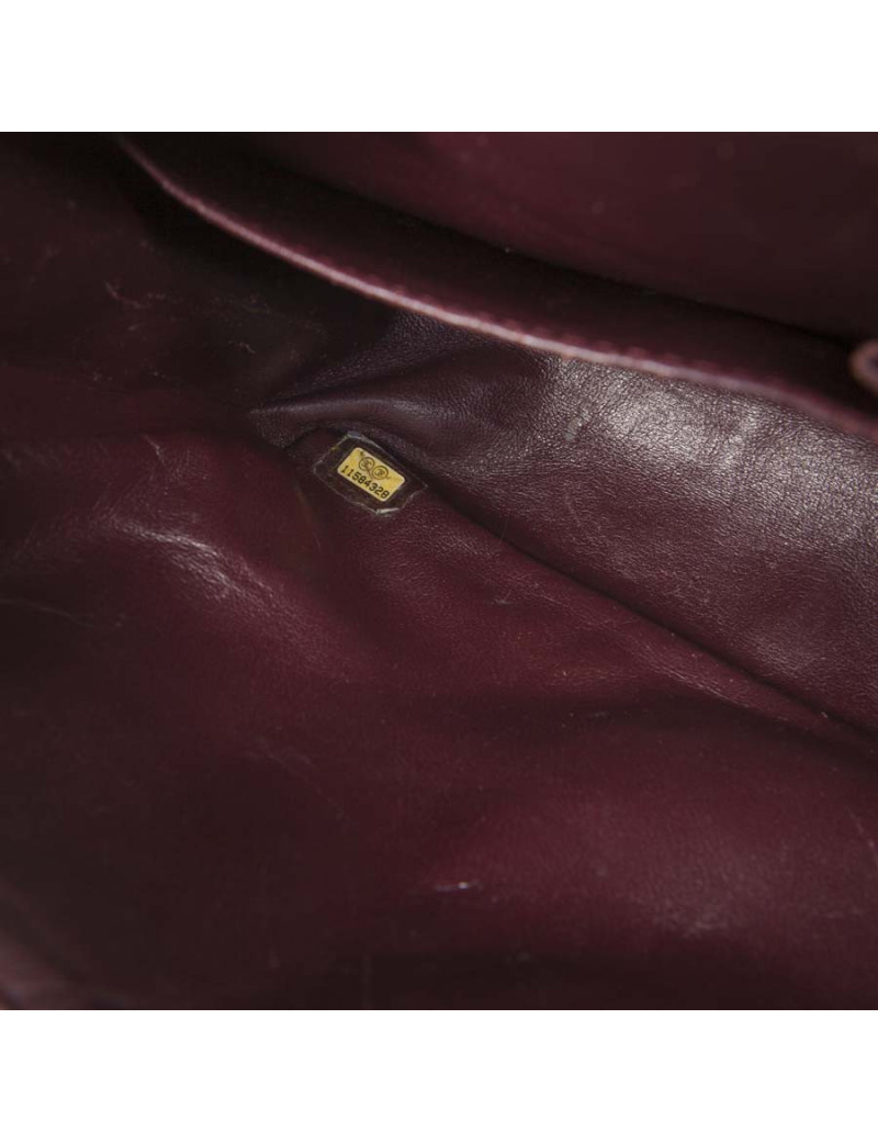 Sac 2.55 CHANEL cuir vieilli noir