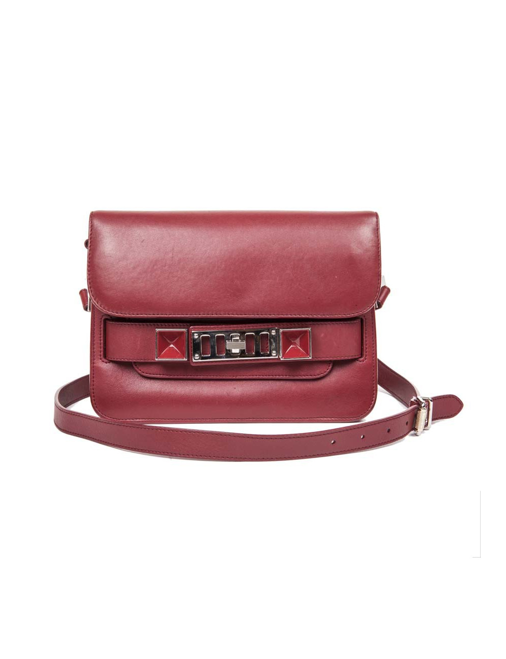 Sac PROENZA SCHOULER cuir bordeaux