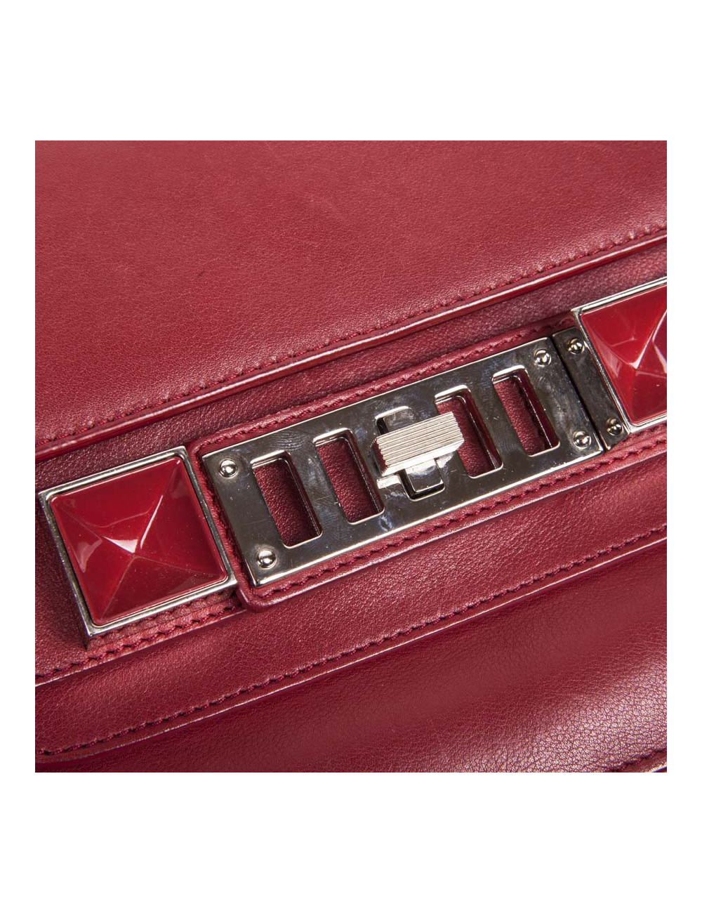 Sac PROENZA SCHOULER cuir bordeaux