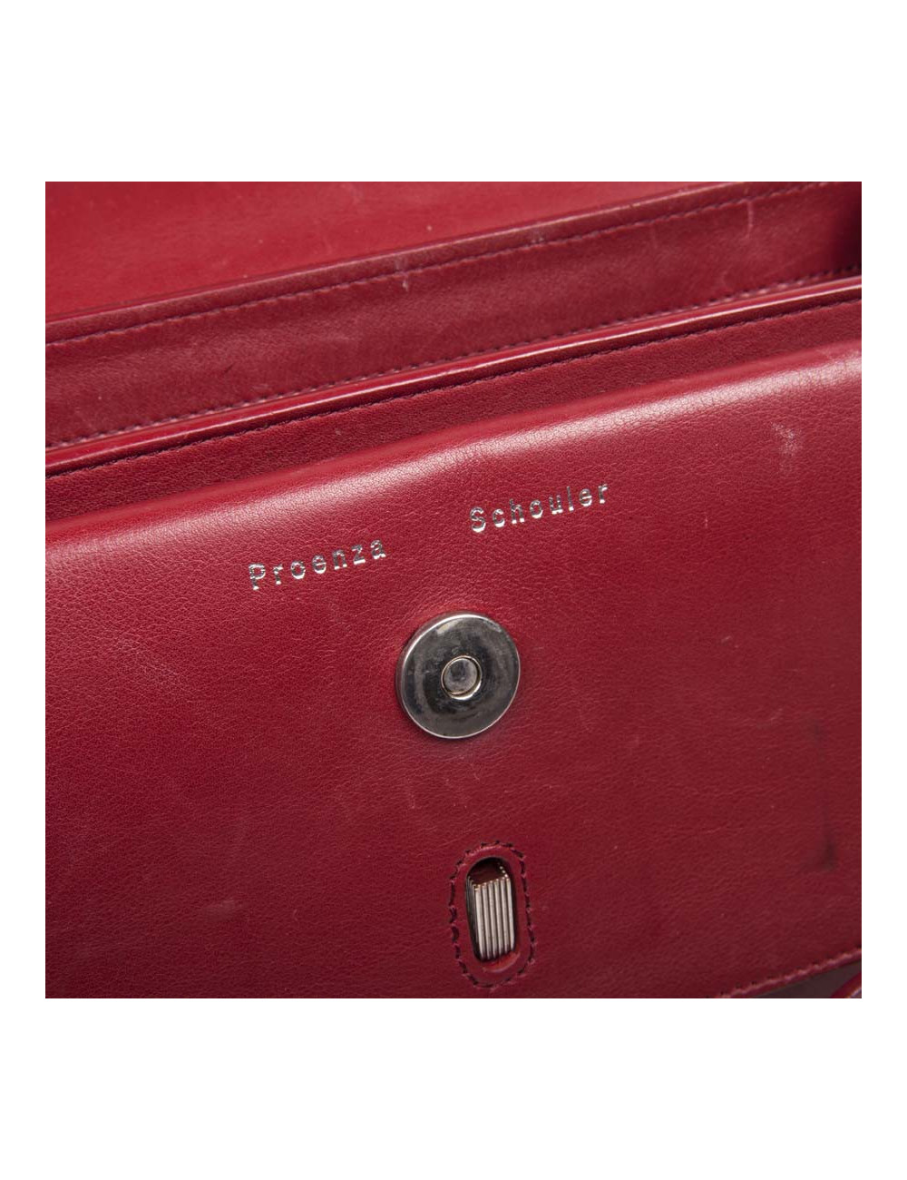 Sac PROENZA SCHOULER cuir bordeaux