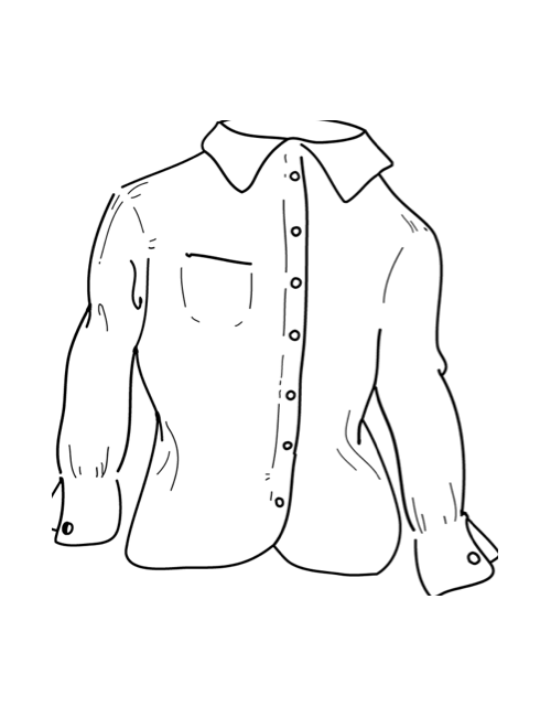 Chemise Alexander McQueen noire t38