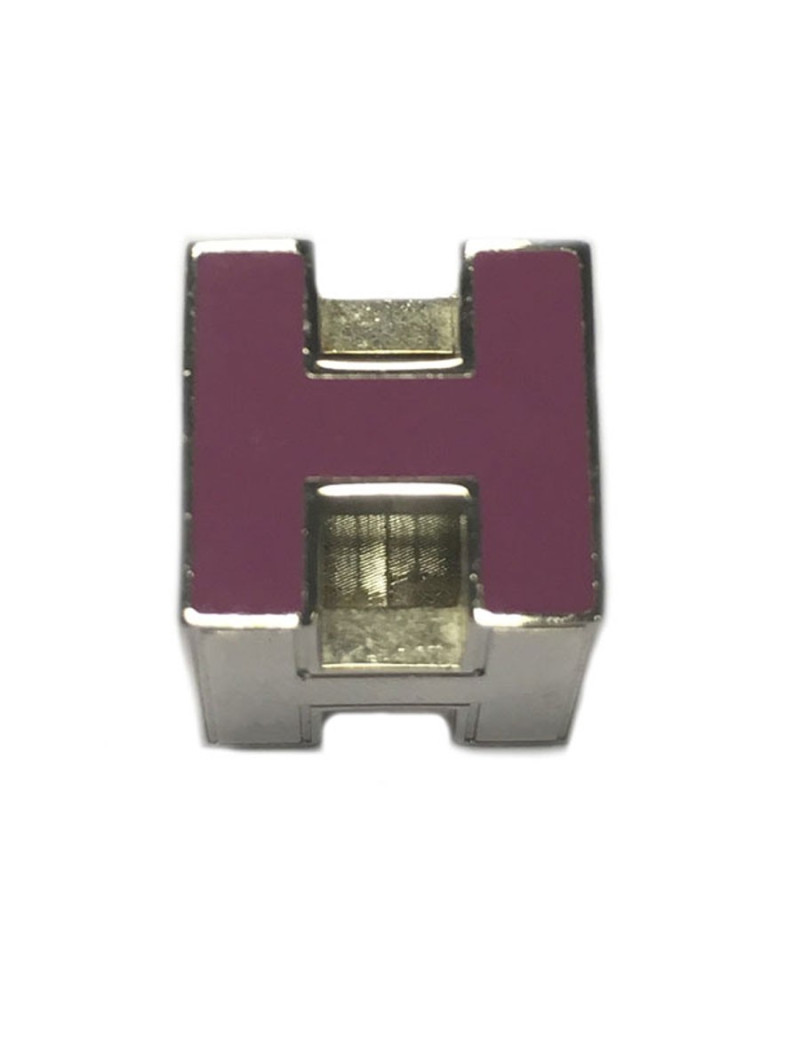 Pendentif cage H HERMES pour collier 