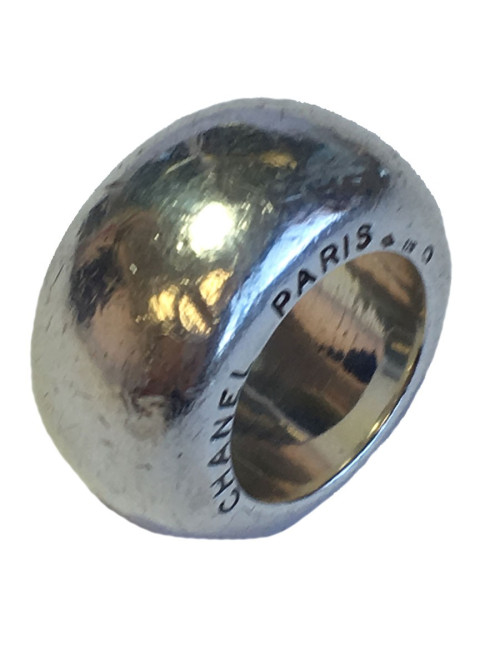 Bague CHANEL Taille 52,5 en argent massif