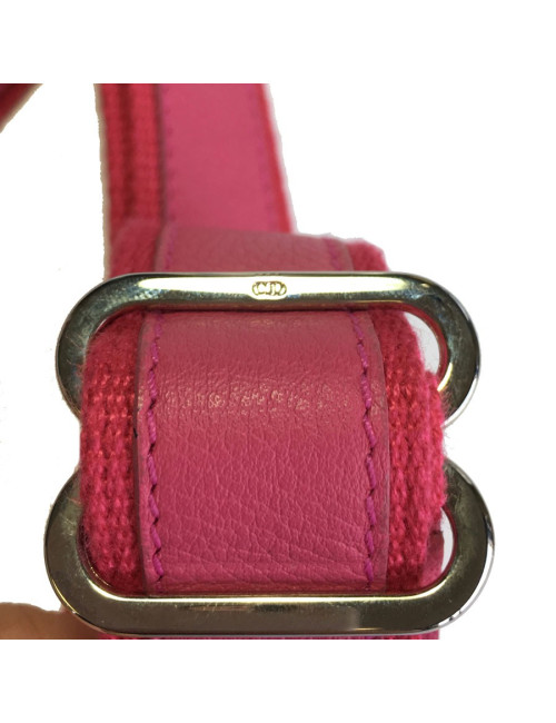 Ceinture DIOR en tissu rose 