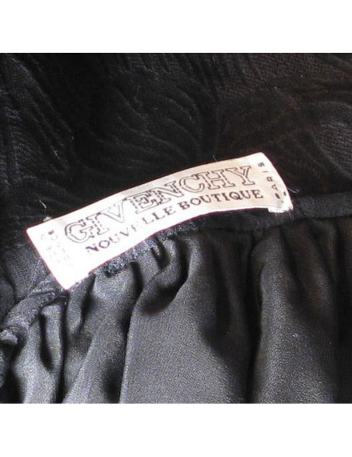 Shawl black silk GIVENCHY
