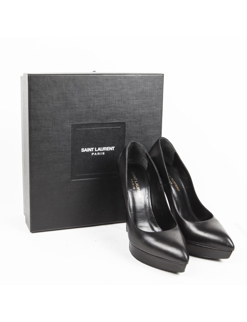 Escarpins YVES SAINT LAURENT T37 noir