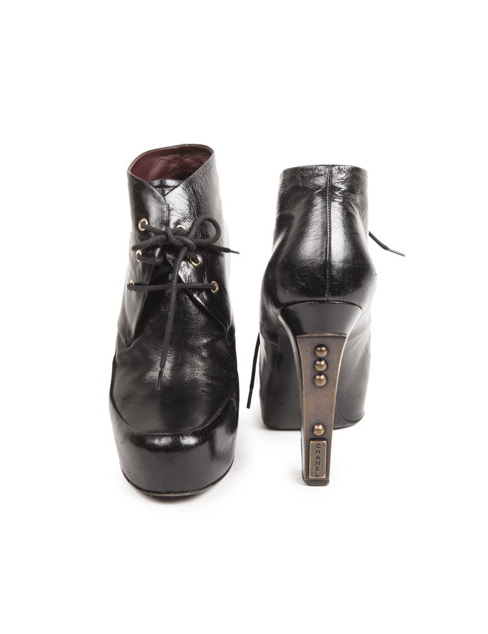 LOW BOOTS CHANEL T 37 EN