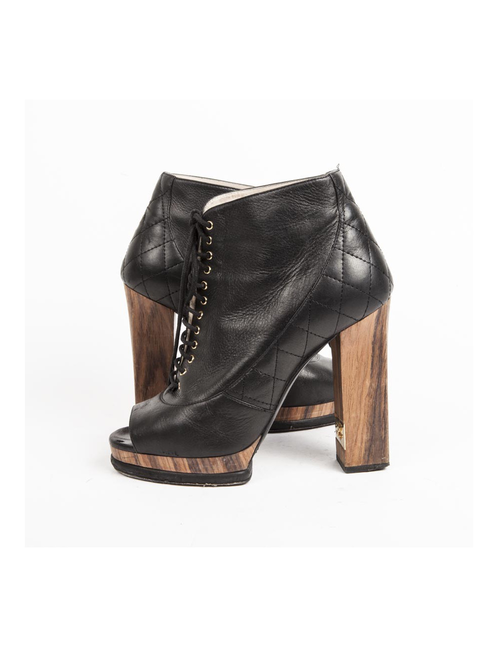 Low boots CHANEL T 37 