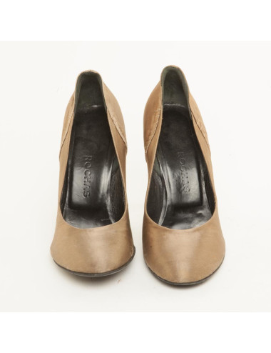 Escarpins ROCHAS T 38.5 FR mordoré 2