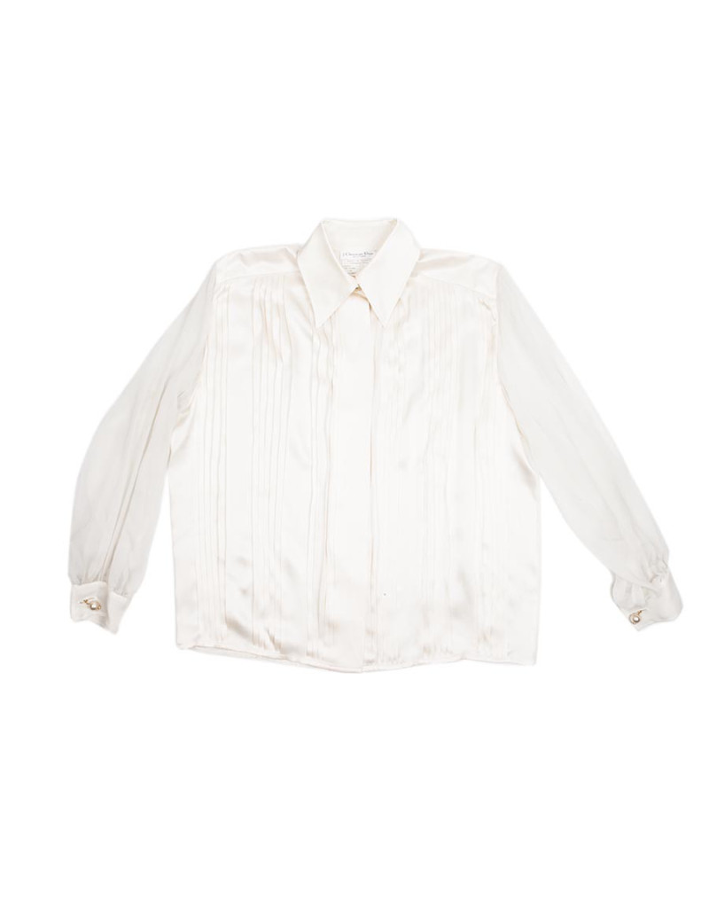 Chemisier CHRISTIAN DIOR t40fr en soie 