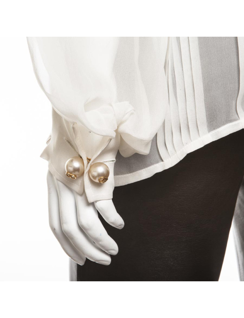 Chemisier CHRISTIAN DIOR t40fr en soie 