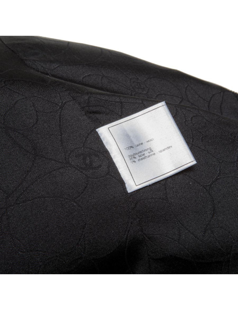 Veste CHANEL T40 noire 