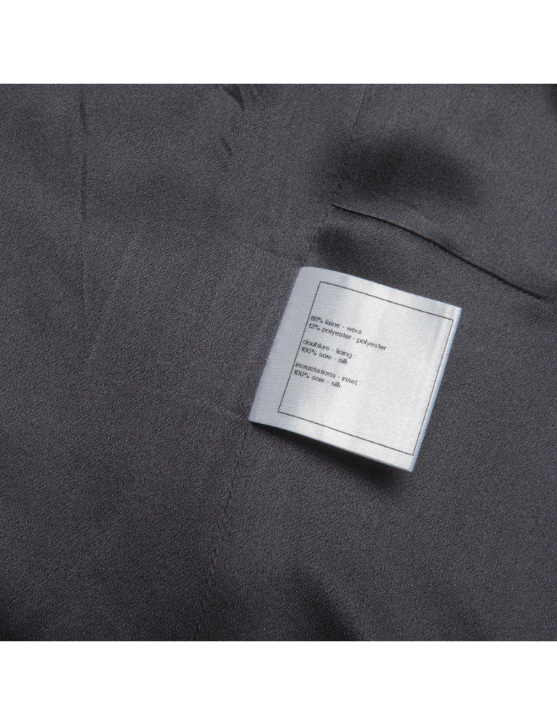 Veste de smoking CHANEL T 48 FR noire