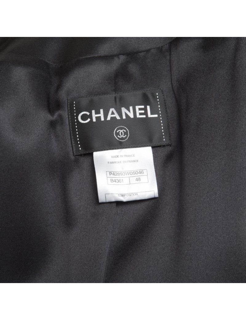 Veste CHANEL T 48 fr noire