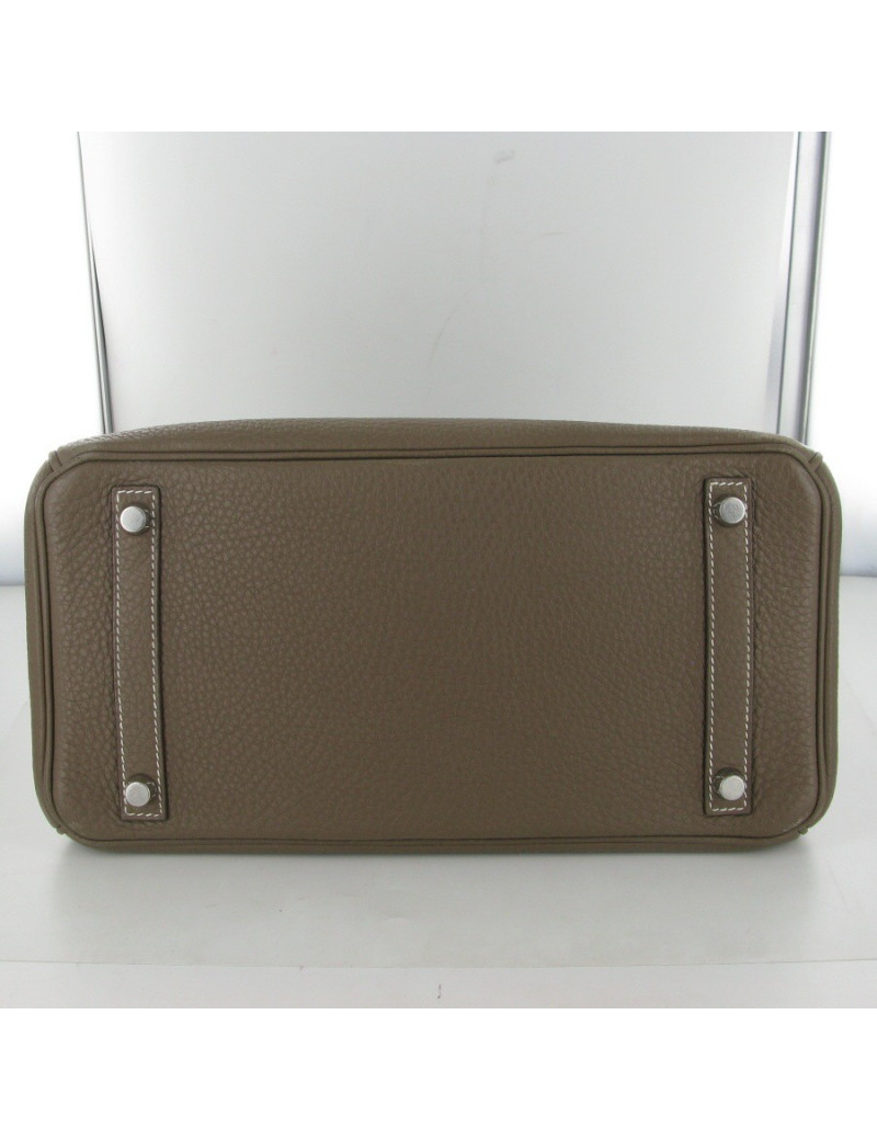 Birkin 30 taurillon Clémence Etoupe HERMES