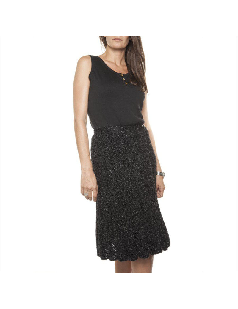 Jupe CHANEL T 36 FR lurex