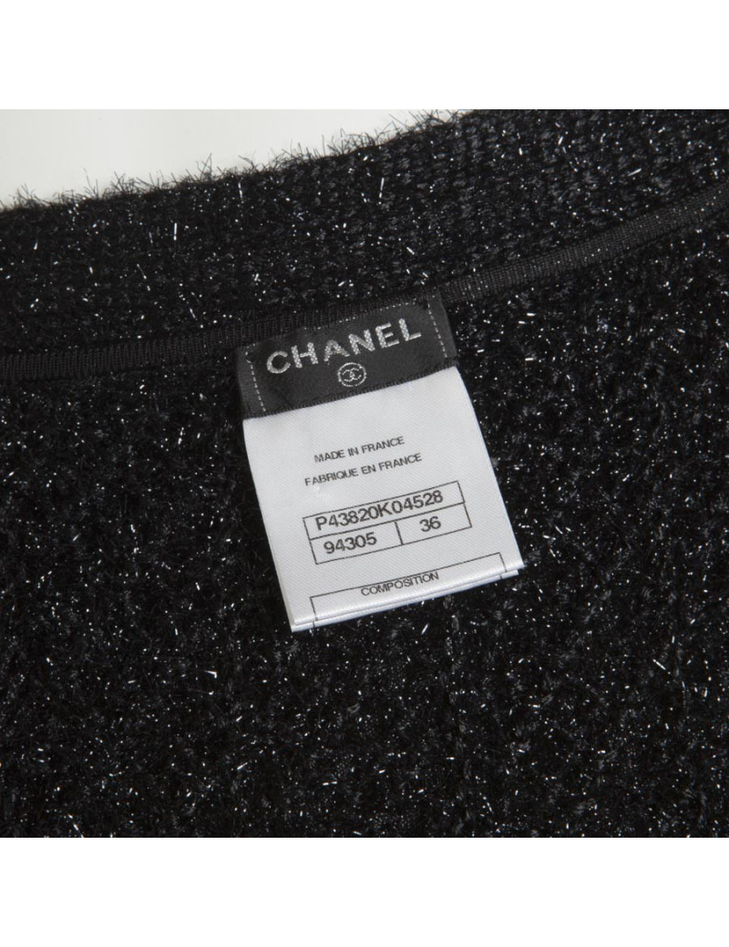 Jupe CHANEL T 36 FR lurex