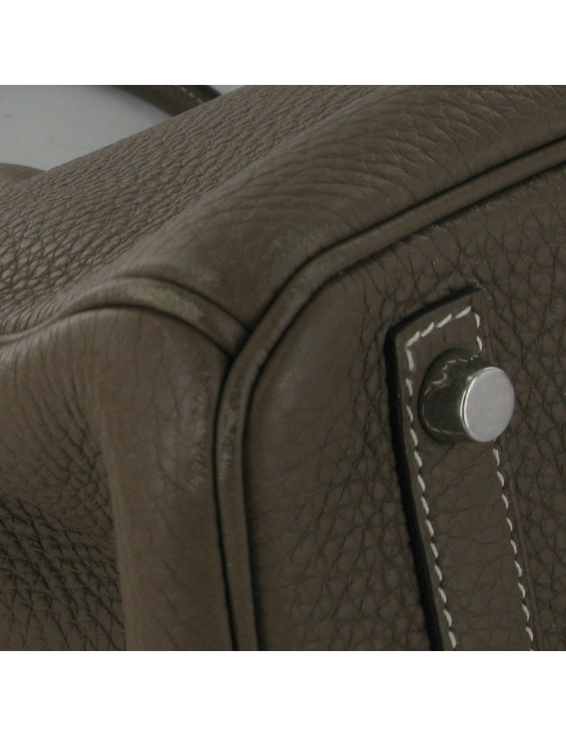 Birkin 30 taurillon Clémence Etoupe HERMES